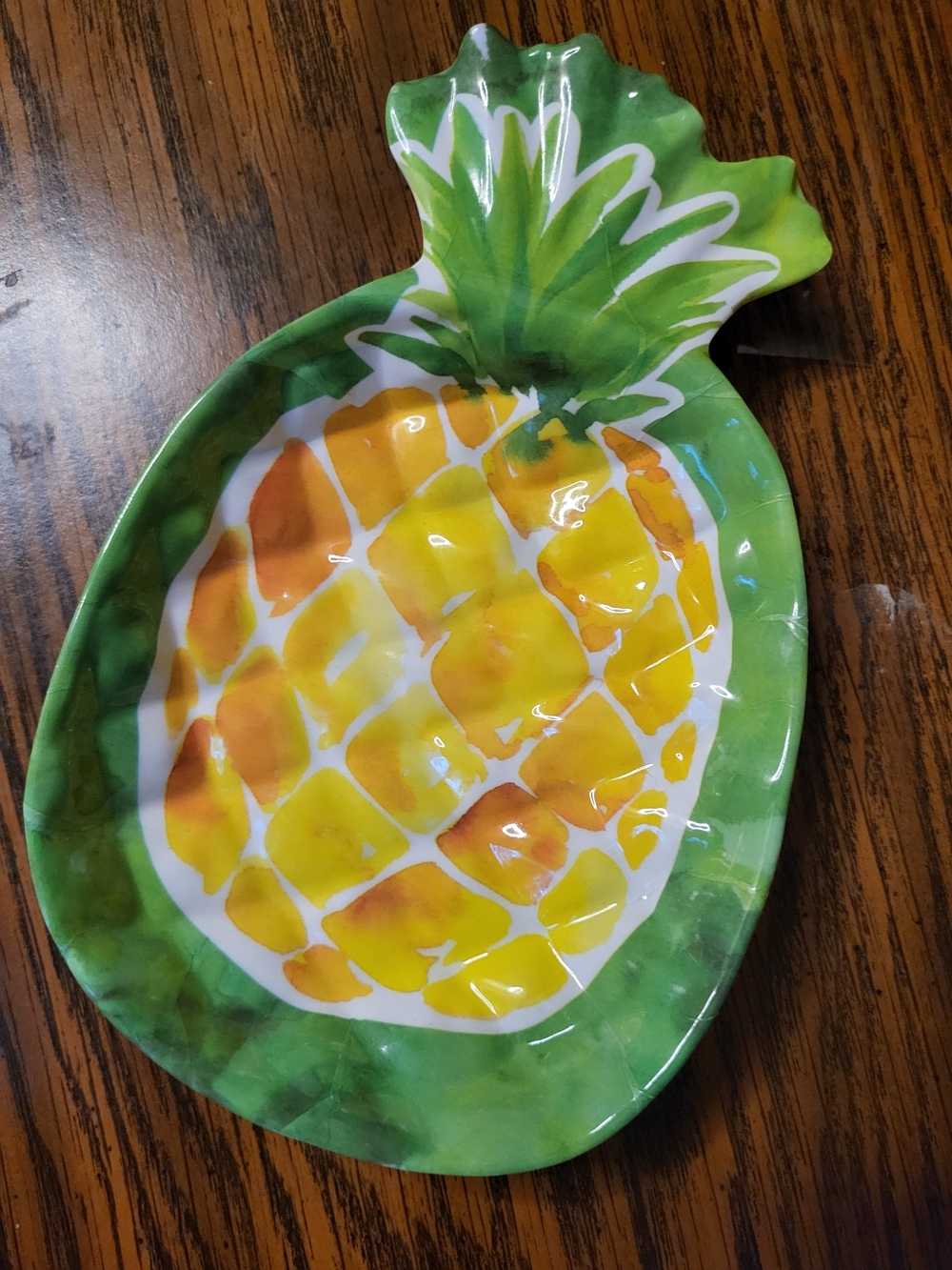 Melamine Decorative Pineapple Tray